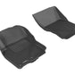 3D MAXpider 2005-2019 Nissan Frontier Crew/King Cab Kagu 1st Row Floormat - Black