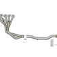 aFe Twisted Steel Long Tube Header/Connection Pipes Street Series 01-16 Nissan Patrol (Y61) V8 4.8L