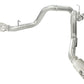 aFe MachForce XP Exhaust 4inch DP-Back All SS 2011-14 GM Diesel Trucks V8-6.6L LML Polished