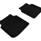 3D MAXpider 2009-2012 BMW 7 Series LI F02/F04 Kagu 2nd Row Floormats - Black