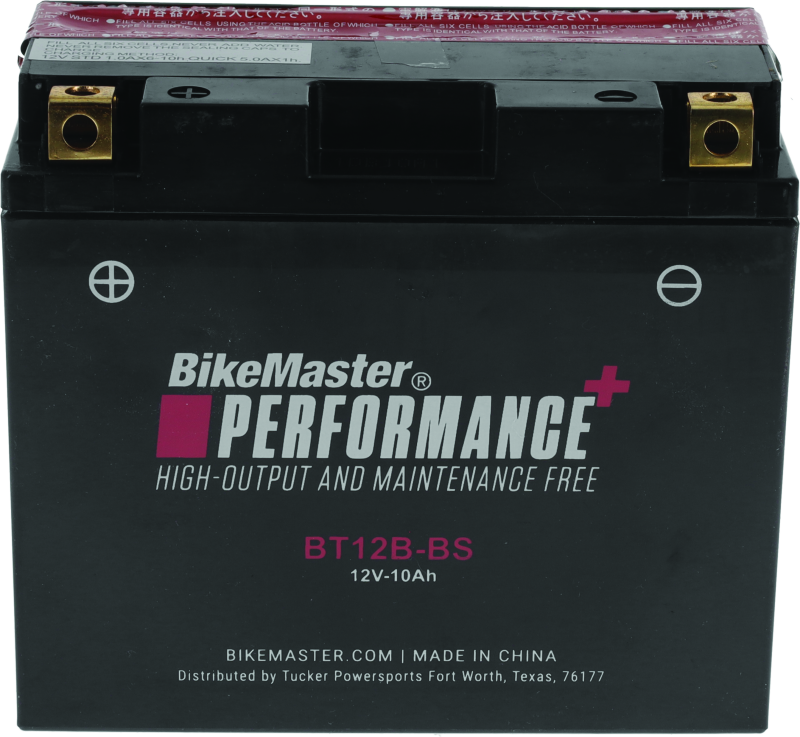 BikeMaster BT12B-BS Battery