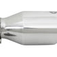 aFe Takeda 304 Stainless Steel Clamp-On Exhaust Tip 2.5in. Inlet / 4.5in. Outlet / 9in. L - Polished