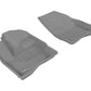 3D MAXpider 2010-2019 Ford Taurus Kagu 1st Row Floormat - Gray