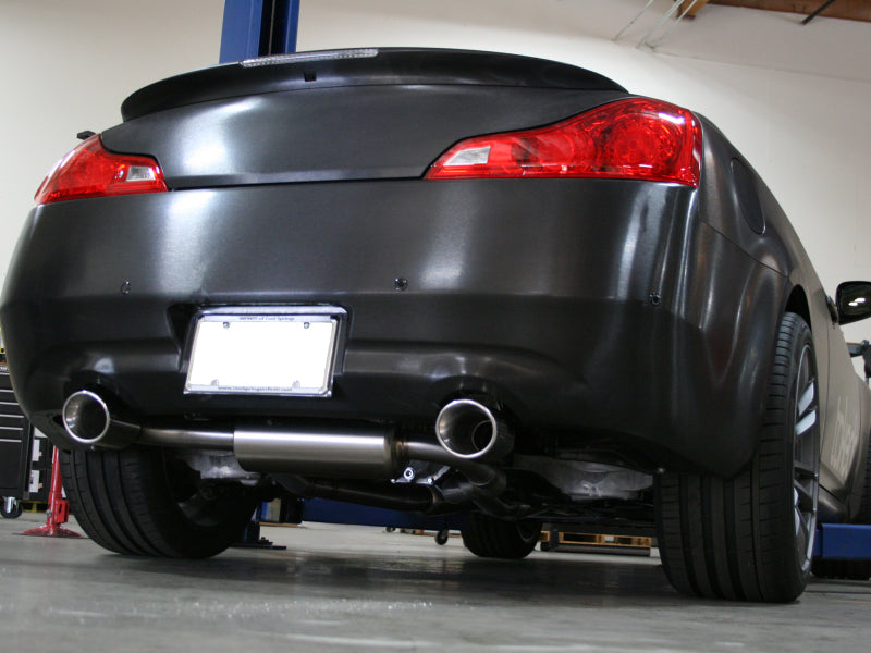 aFe Takeda 2-1/2in 304SS Cat-Back Exhaust Infiniti G37 08-13/Q60 14-15 V6-3.7 w/ Polished Tips