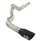 aFe MACHForce XP 5in DPF-Back 409SS Exhaust Dodge Diesel Trucks 07.5-12 L6-6.7L (td) Black Tip