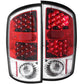 ANZO 2002-2005 Dodge Ram 1500 LED Taillights Red/Clear