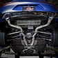 aFe POWER Takeda 2.5in 304 SS CB Exhaust w/ Blue Flame Tips 17-19 Infiniti Q60 V6-3.0L (tt)