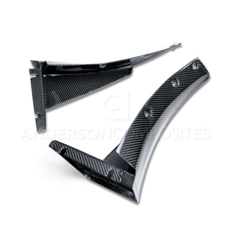 Anderson Composites 14+ Chevrolet Corvette C7 Z06 Front Bumper Canards