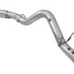 aFe ATLAS 5in DPF-Back Aluminized Steel Exhaust System w/Polished Tips 2017 GM Duramax 6.6L (td) L5P