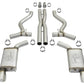 aFe MACHForce XP 3in Sport Tone Cat-Back Exhausts w/ Polished Tips 15-17 Ford Mustang V6/V8