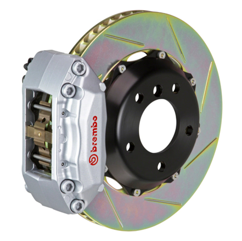 Brembo 12-20 Sonic Front GT BBK 4 Piston Cast 2pc 328x28 2pc Rotor Slotted Type-1-Silver