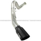 aFe MACHForce XP 5in DPF-Back Stainless Steel Exhaust , Blk,Ford Diesel Trucks 11-14 V8-6.7L td