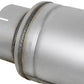 aFe ATLAS Aluminized Steel Muffler 5in Center/Center 24in L x 7in Diameter - Round Body