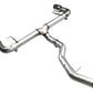 AWE 19-23 BMW 330i / 21-23 BMW 430i Base G2X Track Edition Axle Back Exhaust - Chrome Silver