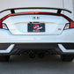 aFe Takeda 2.5in 304SS Cat-Back Exhaust System 17-20 Honda Civic SI Coupe L4-1.5L (t) - Black Tip