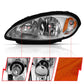 ANZO 2001-2005 Chrysler Pt Cruiser Crystal Headlight Chrome Amber (OE)