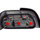 ANZO 1992-1998 BMW 3 Series E36 Coupe/Convertable Taillights Red/Smoke