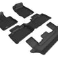 3D MAXpider 2020-2022 Ford Explorer 1st/2nd/3rd Row Floor Mats - Black