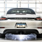 AWE Tuning Porsche 718 Boxster / Cayman Track Edition Exhaust - Diamond Black Tips