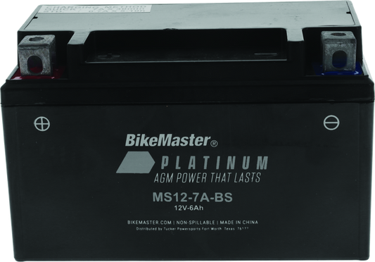 BikeMaster AGM Battery - MS12-7A-BS