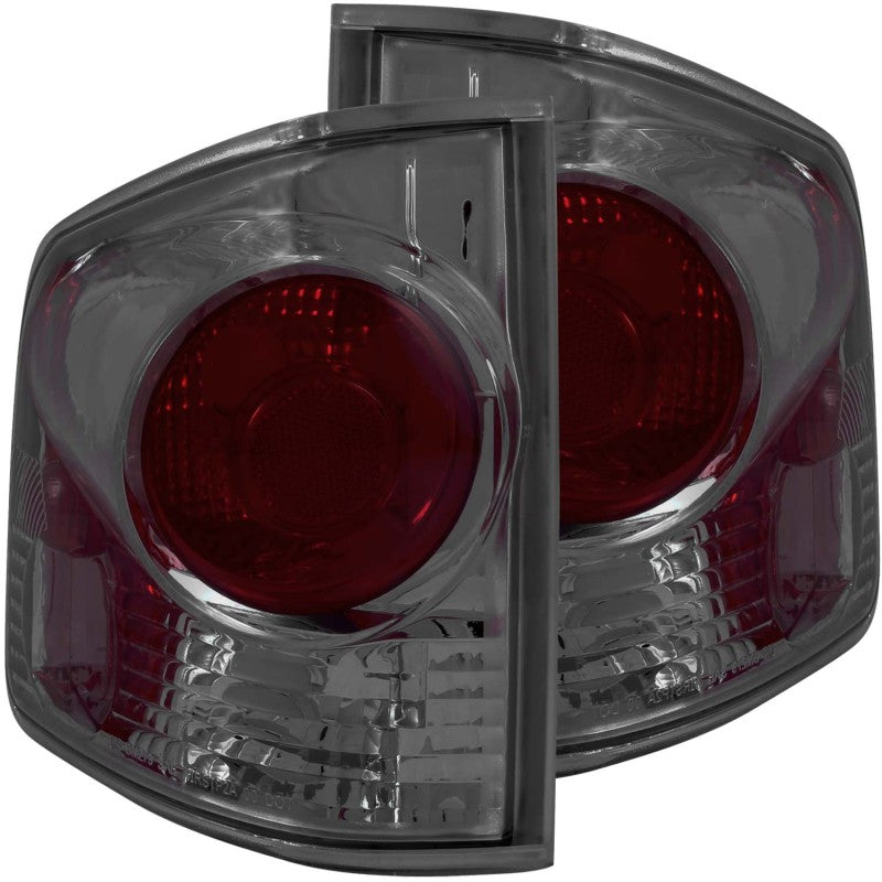 ANZO 1995-2005 Chevrolet S-10 Taillights Smoke 3D Style