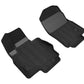 3D MAXpider 20-21 Mercedes-Benz GLE/GLS-Class Elegant Hybrid 1st Row Floormat - Black