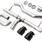 AWE 19-23 BMW 330i / 21-23 BMW 430i Base G2X Track Edition Axle Back Exhaust - Diamond Black