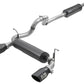 aFe Rebel Series 2.5in 304 SS Cat-Back Exhaust w/ Black Tips 2018+ Jeep Wrangler (JL) V6 3.6L