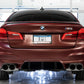 AWE Tuning 18-19 BMW M5 (F90) 4.4T AWD Axle-back Exhaust - Track Edition (Chrome Silver Tips)