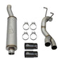 aFe Rebel Series 3-1/2in 409 SS Cat-Back Exhaust System w/Black Tip RAM 2500/3500 14-17 V8 6.4L