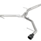 aFe 17-19 Audi A4 (L4-2.0L) MACH Force-Xp  Stainless Steel Axle-Back Exhaust System - Black Tip