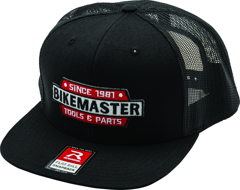 BikeMaster Patch Flat Bill Cap