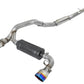 aFe Takeda 3in 304 SS Cat-Back Exhaust System w/ Blue Flame Tip 16-18 Ford Focus RS I4-2.3L (t)