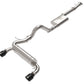 aFe Vulcan 3in 304 SS Cat-Back Exhaust 2021 Ford Bronco L4-2.3L (t)/V6-2.7L (tt) w/ Black Tips