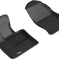 3D MAXpider 19-21 Volvo S60 / V60 / 20-21 V60 Cross Country Kagu 1st Row Floormats - Black