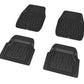 3D MAXpider 777-1 Universal Kagu Black Mat 4pcs (Size: L Front L 28in x W 21in Rear L 20in x 21in)