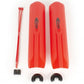 Daystar 2.0 Shock Guard Pair - Red - Fits Daystar/Procomp/Tuff Country/Rancho/Skyjacker Shocks