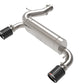 aFe Vulcan 3in 304 SS Axle-Back Exhaust 2021 Ford Bronco L4-2.3L (t)/V6-2.7L (tt) w/ Carbon Tips