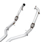 AWE Tuning Audi B9 S4 Track Edition Exhaust - Non-Resonated (Silver 102mm Tips)