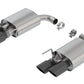 Borla 18-19 Ford Mustang GT 5.0L AT/MT 2.5in S-Type Axle Back Exhaust w/ Valves - Black Chrome Tips