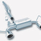 Borla 01-06 Audi TT Quattro 1.8T 225HP MT AWD 2dr Single Split Rear Exit SS Catback Exhaust