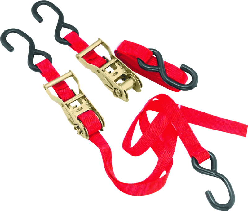 BikeMaster Tiedown 1in Rachet - Red