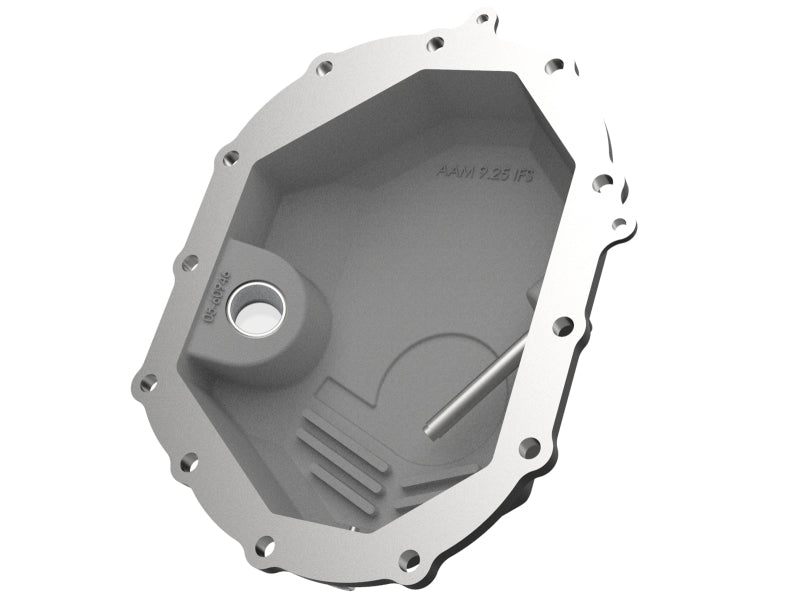 AFE Power 11-18 GM 2500-3500 AAM 9.25 Axle Front Differential Cover Black Machined Street Series