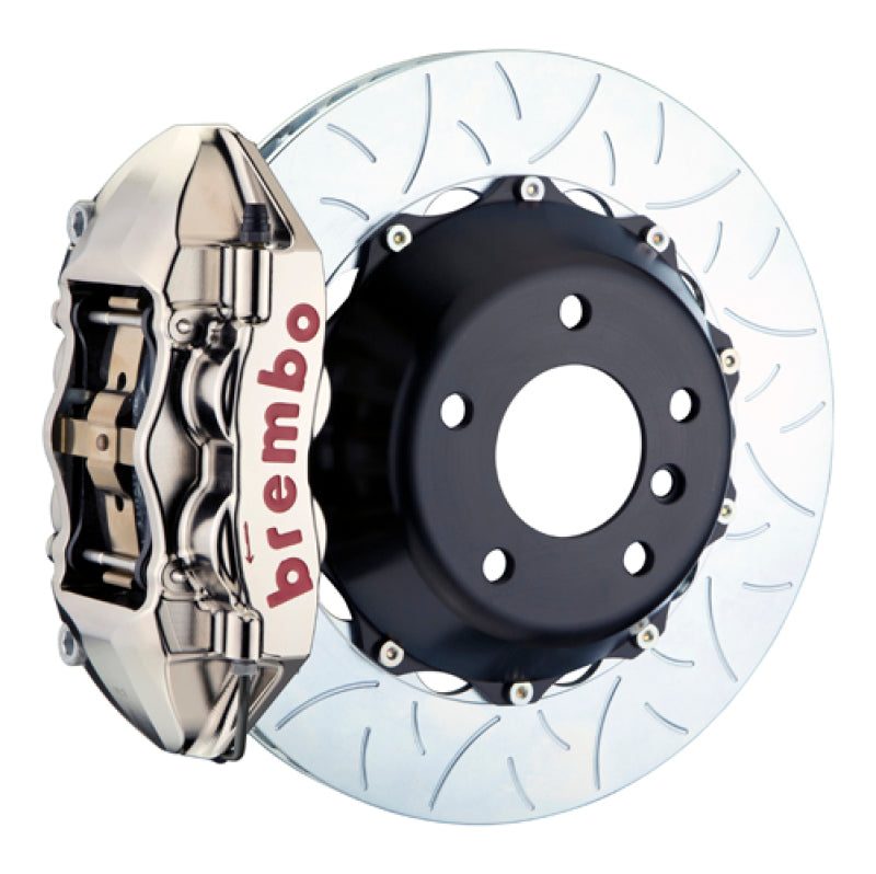 Brembo 12-16 991.1 C2 Rr GTR BBK 4Pis Billet 380x28 2pc Rotor Slotted Type3-Nickel