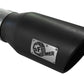 aFe Atlas Exhaust 5in DPF-Back Al Steel 11-13 GM Diesel Trucks V8-6.6L (td) LML (Blk Tip)