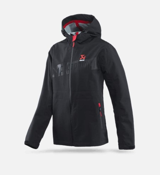 Akrapovic Mens Corpo Rain Jacket Black - 2XL