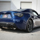 aFe Takeda Exhaust Axle-Back 13-15 Scion FRS / Subaru BRZ 304SS Carbon Fiber Dual Tips Exhaust