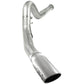 aFe Atlas 5in DPF-Back Aluminized Steel Exh Sys, Ford Diesel Trucks 11-14 v8-6.7L (td) Polished tip