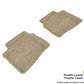 3D MAXpider 07-10 Hyundai Elantra (Sedan) Classic 2nd Row Floormat - Tan