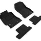 3D Maxpider 13-20 Subaru Brz Elegant 1st 2nd Row - Floor Mat Set (Black)